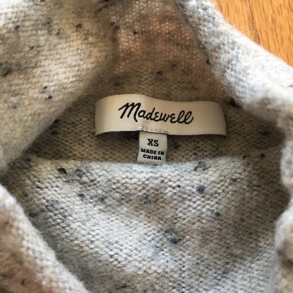 Madewell Donegal Inland Turtleneck Sweater Size XS - Picture 4 of 6
